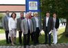 SPD-Kreisräte informierten sich in Furth - hier mit stv. Schulleiter Christoph Müller (2. v. r.)