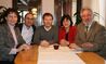 Von links: Ruth Müller, Ismail Ertug, Christian Flisek, Johanna Werner-Muggendorfer (MdL) und Reinhold Perlak (MdL).